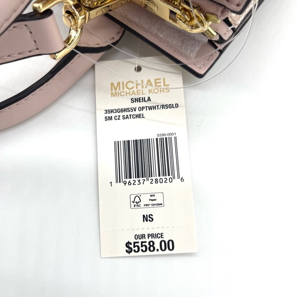 Michael Kors Sheila Small Satchel Crossbody Bag - Picture 10 of 10